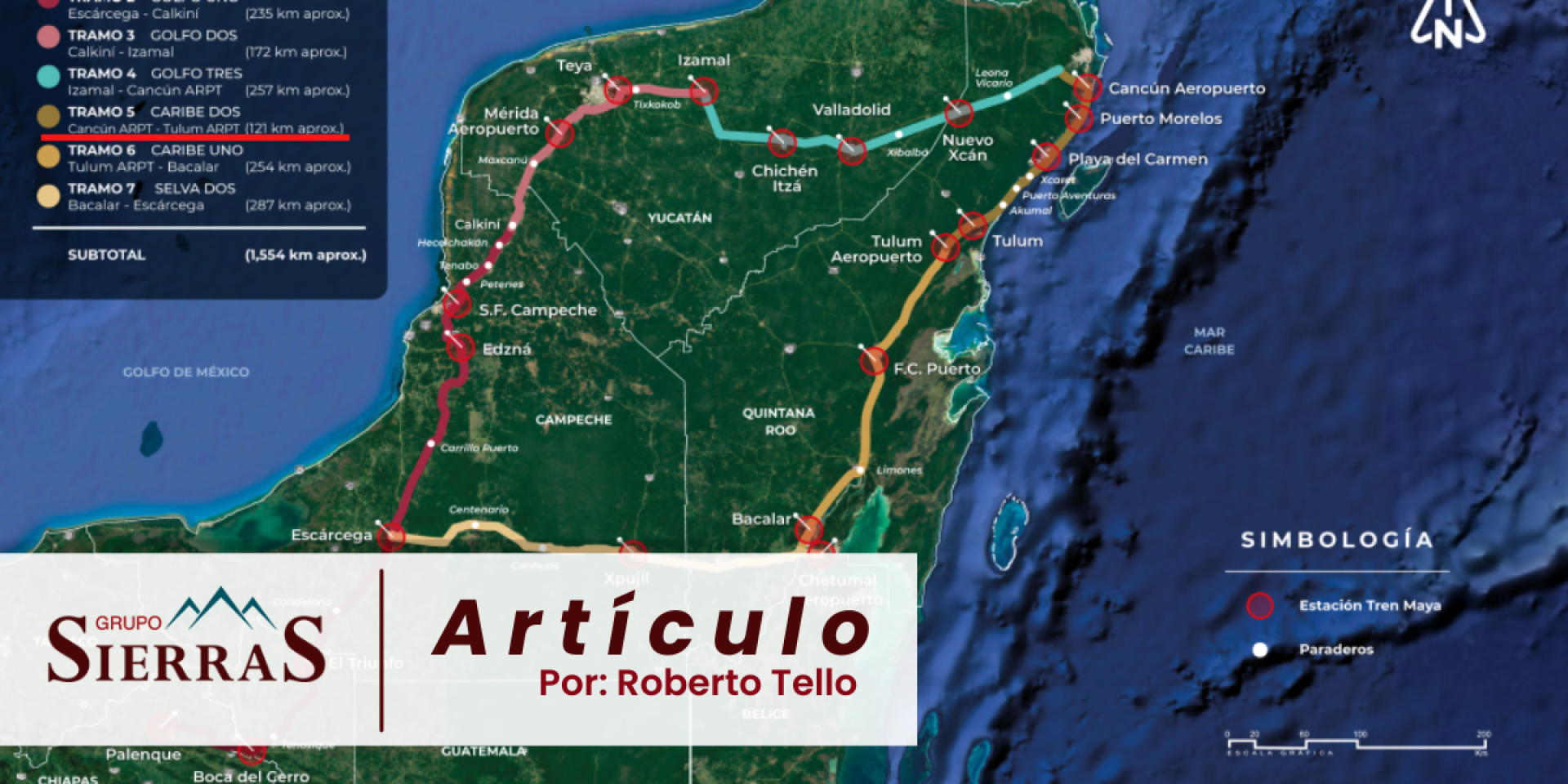 Disputa por el tramo 5 del Tren Maya