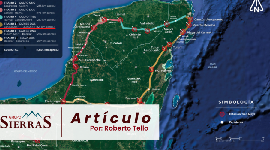 Disputa por el tramo 5 del Tren Maya