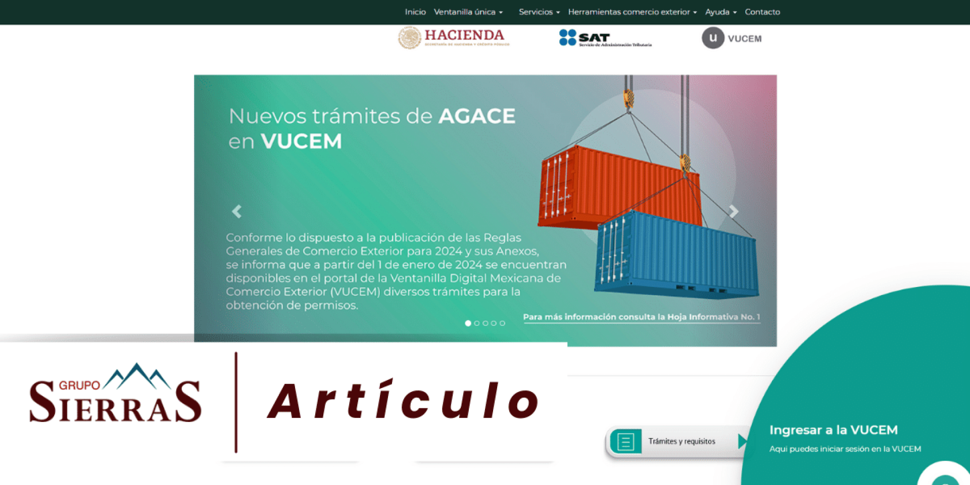 ¿Qué es la VUCEM?