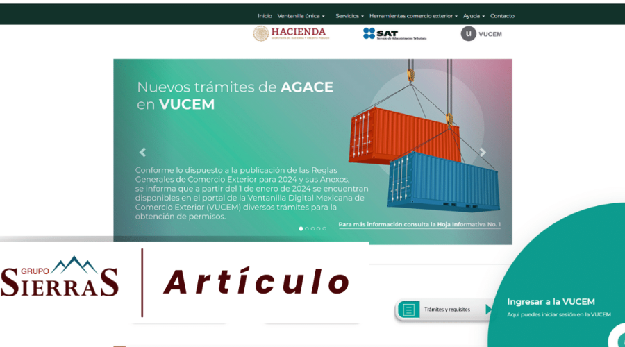 ¿Qué es la VUCEM?